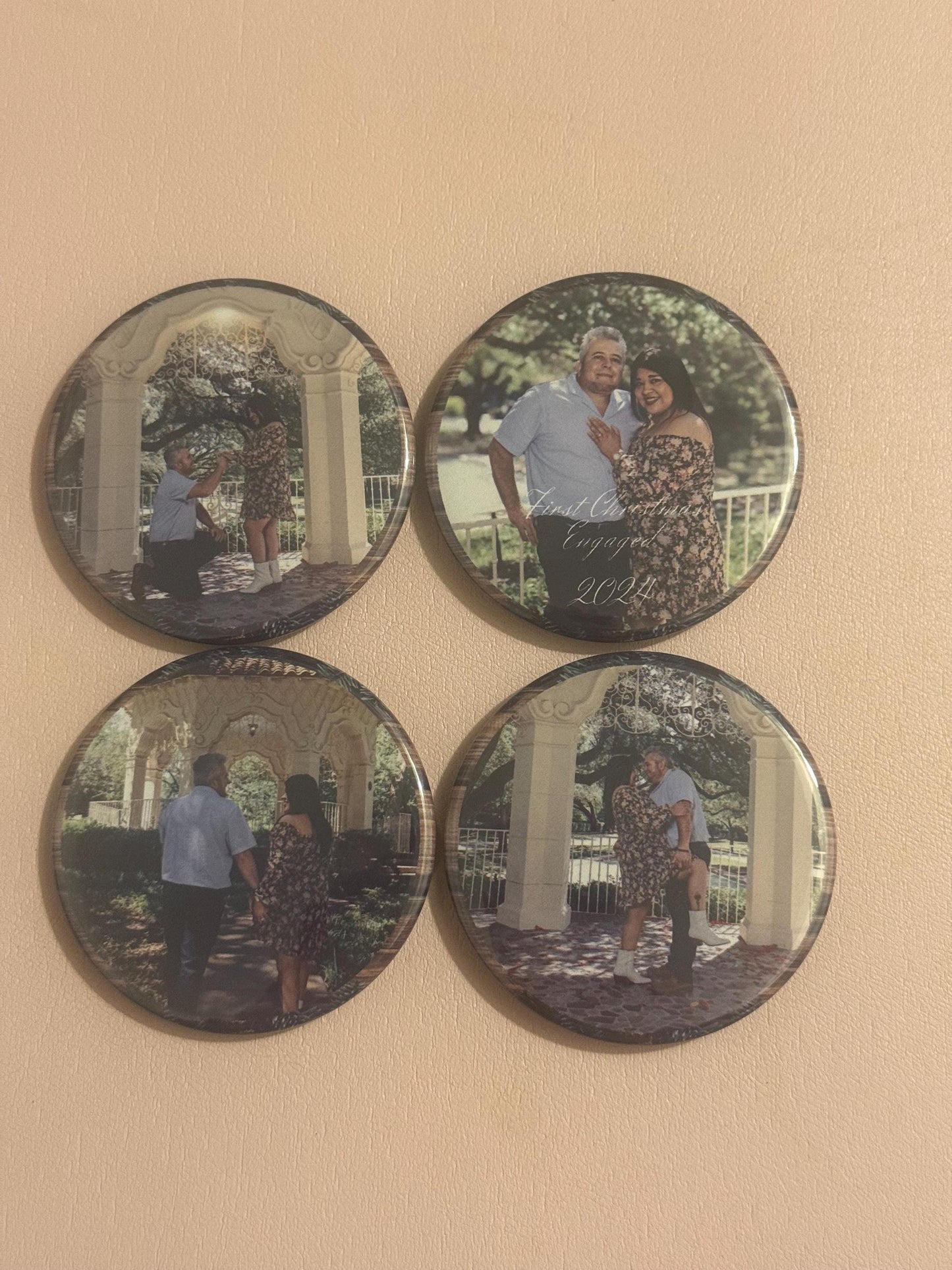 Custom Photo Magnets,Personalized Refrigerator Magnets, Gift for Family, Friends, Weddings, and  Memory Keepsakes